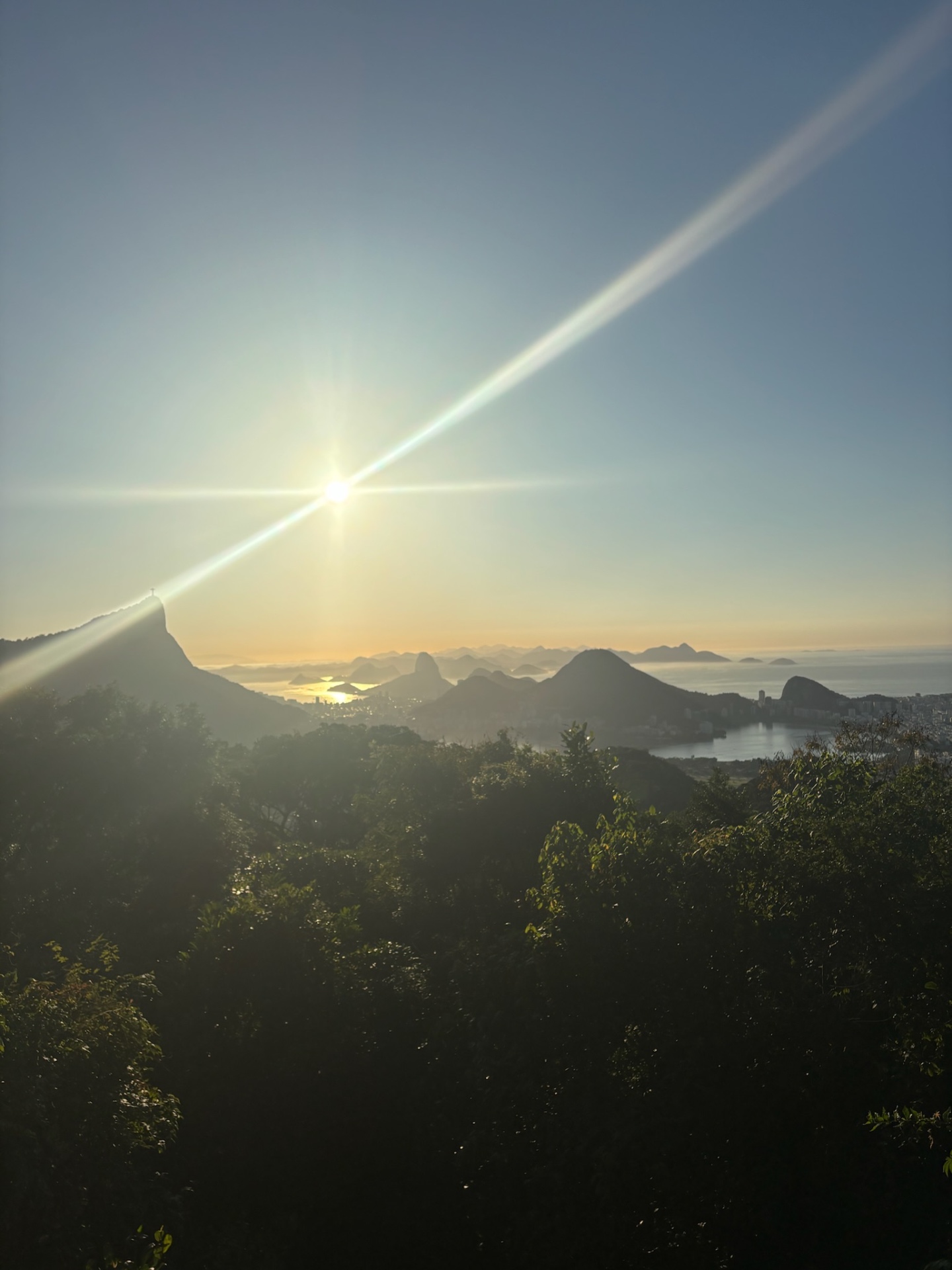 Rio de Janeiro at golden hour
